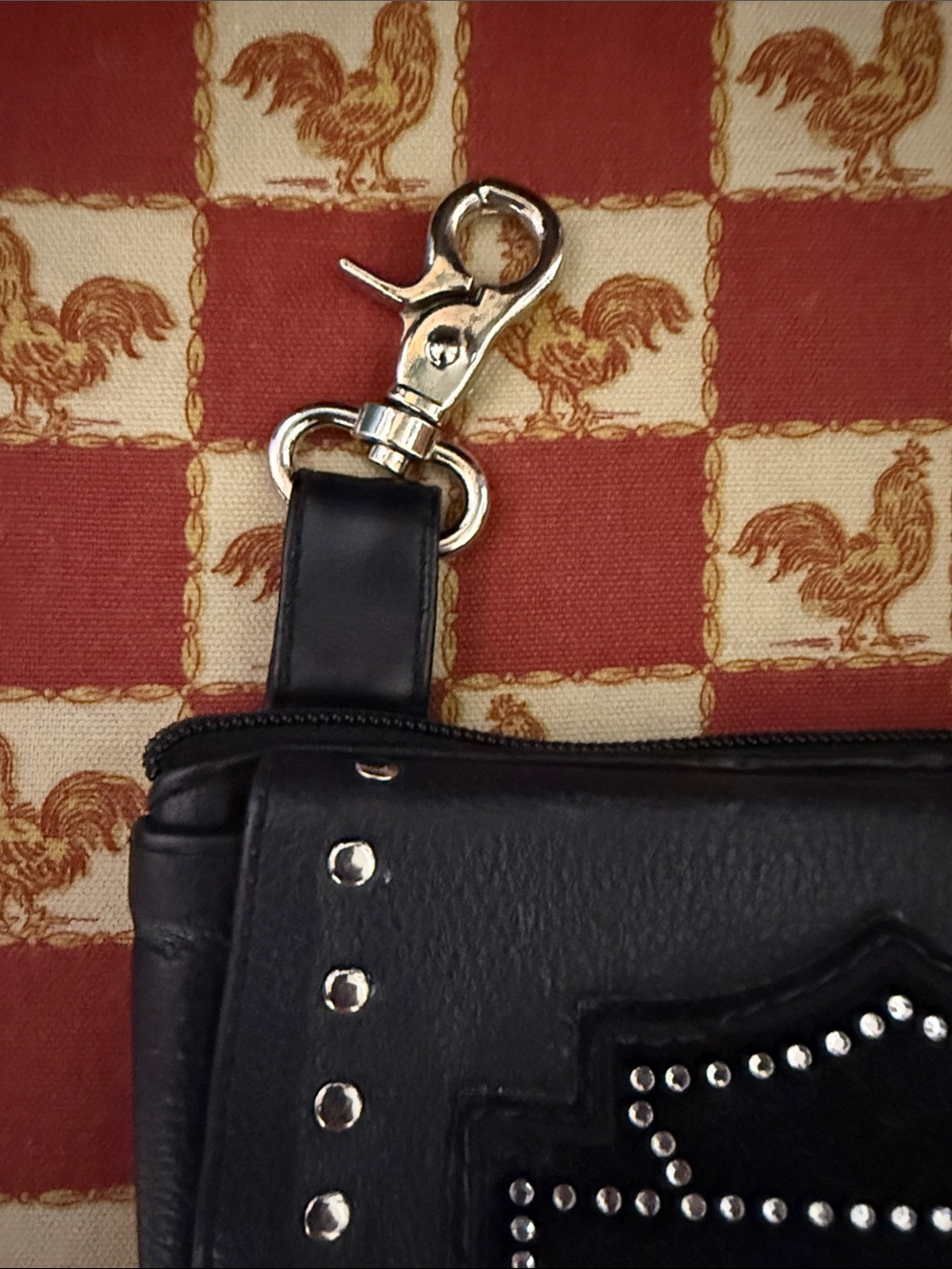 Black Studded Mini Crossbody Bag - Unbranded - Picture 13 of 15